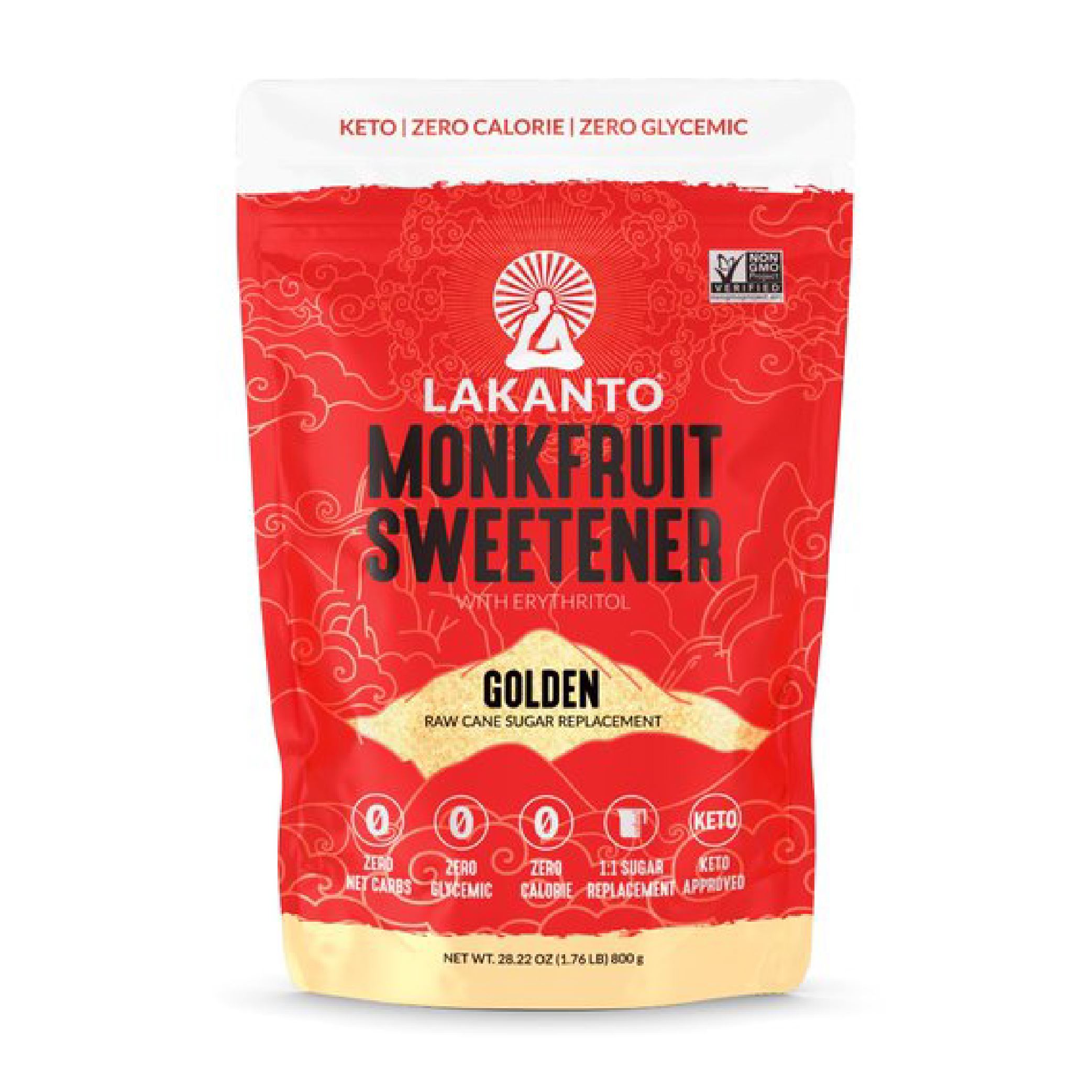 LAKANTO ENDULZANTE GOLDEN 800GR